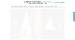 Desktop Screenshot of hsewingdrapery.com